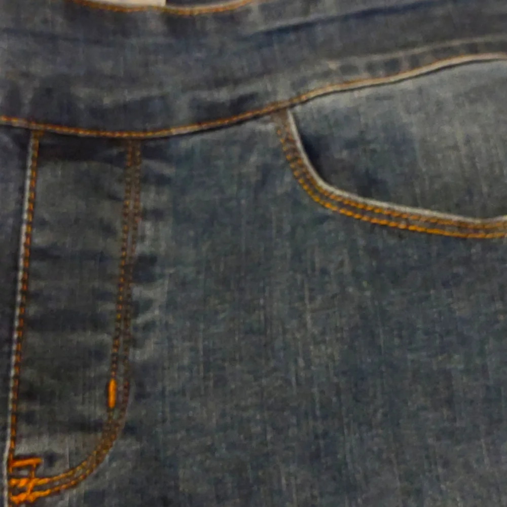 PETITES Pull On Denim Jeans SZ 8PS By Westbound - Picture 10 of 10